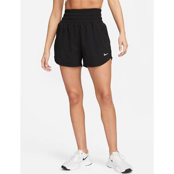 NIKE One Ultra High 3 Brief-Lined Shorts - Black - Size: XS - Picture 3 of 6